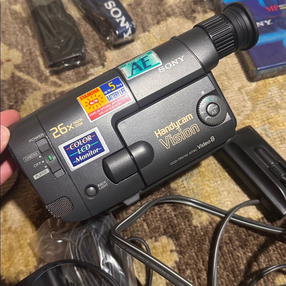 Sony Handycam Vision Video Camera - Black